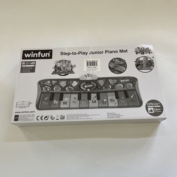 Step-to-Play Piano Mat Musical Electronic Floor Keyboard for Toddlers‎ Kids - Picture 1 of 6